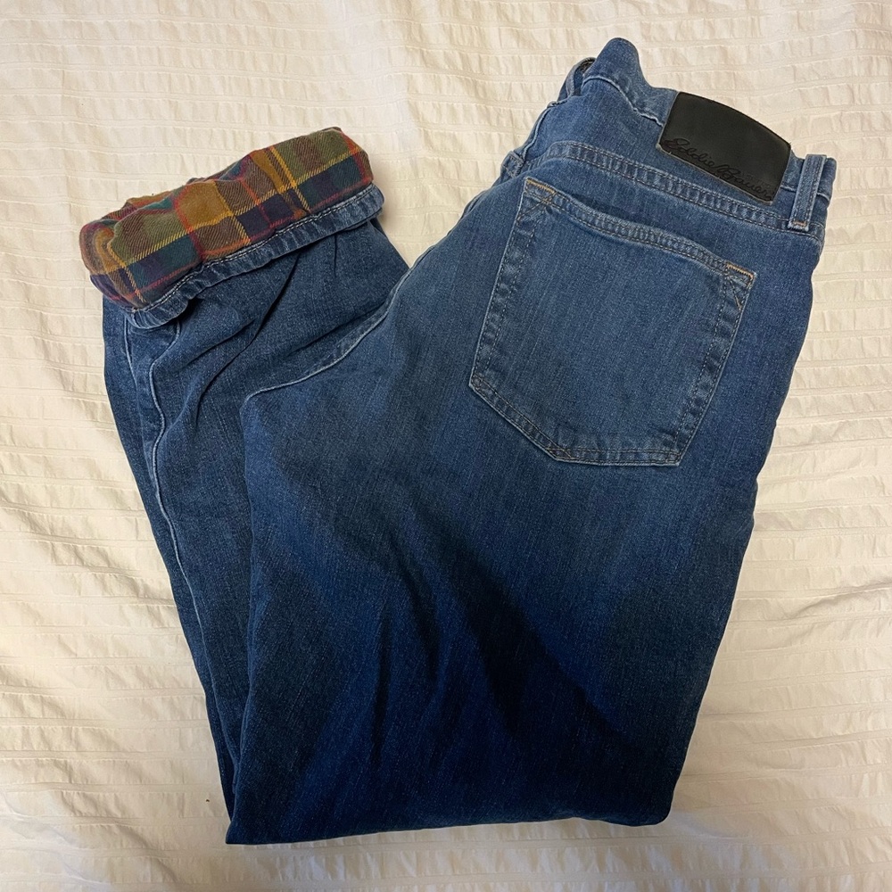 Fleece Lined Jeans - Picture 4 of 7